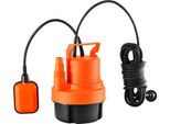 Pompa Per Acque Reflue Vevor, 320 W, 6000 L/H Di Portata Elevata, 7 M Di Prevalenza, Pompa Sommergibile, Pompa Di Servizio Portatile Con Cavo Di Alimentazione Di 3 M Per Il Pompaggio Dell'acqua Da Piscine, Laghetti Da Giardino, Cantine
