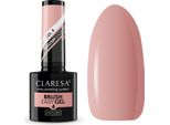 Claresa Brush Easy Gel 4 Medium Bean Gel In Cuttle With Uv/Led Brush 5G