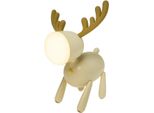 Luce Notturna A Led Beige A Forma Di Cervo Per La Stanza Dei Bambini, Senza Fili E Dimmerabile Mary's MW20536