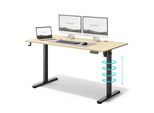 SENSE7 Nojo Scrivania Per Computer E Giochi, 140 X 70 Cm, Regolazione Elettrica Dell'altezza, Funzione Memoria, Supporto Per Cuffie, Organizzatore Di Cavi