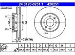Kia Disco Freno Anteriore Picanto 1,0-1,2 17-
