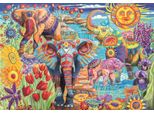Puzzle Cle 500 Hq Elefanti Carnevale 35572