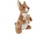 Canguro Di Peluche Con Bambino - 32 Cm Circa
