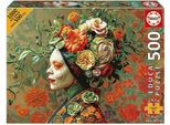 Puzzle - Educa - Queen Lizard - 500 Pieces - Animals - 68 X 48 Cm - From 10 Years Old