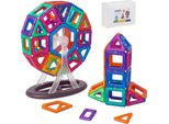 Set Di Costruzioni Magnetiche Relaxdays Per Bambini