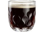 Leonardo Bicchiere Da Caffè Gocce 220 Ml - 2° Variante, Set Di 2