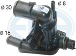 Era 350144A - Termostato Liquido Di Raffreddamento Oe 1336 Cl Per Mito (955), Aveo (T300), Nemo, Punto, Panda, Idea, Fiorino, Doblo, 500 (312), Tipo, Strada, Qubo, Ka (RU8), Meriva B (S10), Corsa E (X15), Corsa D (S07), Combo Tour (X12), Combo (X12), Astra J, Bipper Tepee, Bipper (Aa)