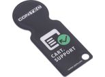 Portachiavi Contec "Cart.Support"" Nero"
