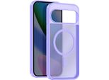 Avizar, Cover Google Pixel 10/10 Pro Pixelsnap Con Cornice Morbida, Viola