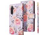 Avizar, Custodia A Portafoglio Samsung Galaxy A17 Loop Stand Video, Rosa Antico