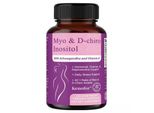 Myo & D-Chiro Inositolo (120 Capsule) Integratore Alimentare, Antistress, Equilibrio Ormonale, Digestione, Salute Femminile, Umore, Recupero