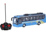 Autobus Telecomandato Alta Simulazione Tutte Le Direzioni Di Guida Autobus Scolastico Ricaricabile Rc Per Bambini Blu