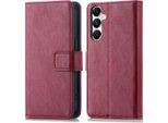 Custodia Per Cellulare Imoshion Per Samsung Galaxy A17 (5G)/Samsung Galaxy A17 (4G) - Custodia A Libro Bookcase Flip - Rosso
