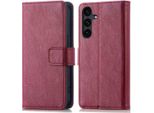 Imoshion Libreria Luxe Per Samsung Galaxy S25 Fe - Bordeaux