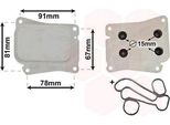Van Wezel 30003559 Radiatore Olio Motore Adatto Per MERCEDES-BENZ Classe C Berlina (W204) Classe E Berlina (W211) Classe C Estate (S204) Clk
