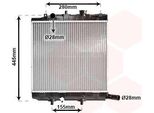 Van Wezel 27002139 Radiatore Raffreddamento Del Motore