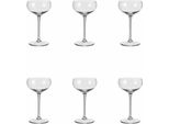 Leonardo Cheers Sektschale, 6Er Set, Sektglas, Champagnerglas, Glas, 315 Ml, 19987