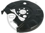 Optimal Piastra Paraspruzzi Per Vw Golf Ii (19E, 1G1) Posteriore Destro BSP-1026R Piastra Di Ancoraggio