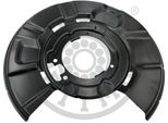 Optimal Piastra Paraspruzzi Disco Freno Per Bmw 3 Touring (E91) Posteriore Sinistro BSP-5013L Piastra Di Ancoraggio