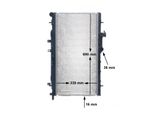 Mahle Cr 1560 000S Radiatore Acqua Radiatore Motore Per Subaru Impreza Notchback (Gd) Impreza Station Wagon (Gg)