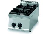 Cucina A Gas Kbs 10,5Kw 2 Bruciatori Apparecchio Da Tavolo 350X700X280 Mm 1X 7,2, 1X 3,3 Kw