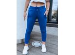 Dstreet Pantalone Da Donna In Felpa Blu Scuro S