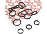 6X Set Guarnizioni Elring Radiatore Olio 888.410 Per Fiat 500 (312)