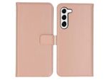 Custodia Per Samsung Galaxy S23 - Vera Pelle - Custodia Selencia Flip Flap - Rosa