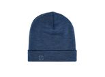 Buff Merino Heavyweight Beanie Blu Indigo -
