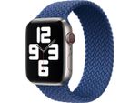 Cinturino Apple Solo Intrecciato Per Apple Watch | 44/45/46/49 Mm - Taglia 11 - Blu Atlantico