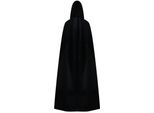 Halloween Kinder Cosplay Halloween KostüM Mentel Cape Party Mantel Halloween Outfits Kleinkind, Schwarz, 170Cm