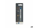 Ricarica Per Parker Quink Flow Blu Biro (12 Penne)