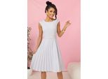 Numoco Mini Abito Donna Lila Grigio Xxl