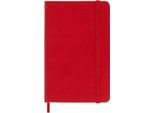 Calendario Giornaliero Moleskine 12 Mesi 2023, L/A5, 1 Giorno = 1 Pagina, Copertina Rigida, Rosso Scarlatto