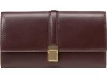 Marc O'polo Portafoglio Tilde Combi Wallet Dark Aubergine Rosso Scuro