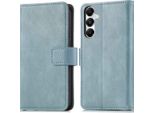 Custodia Per Cellulare Imoshion Per Samsung Galaxy A17 (5G)/Samsung Galaxy A17 (4G) - Custodia A Libro Bookcase Flip - Azzurro