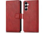 Custodia Per Cellulare Imoshion Per Samsung Galaxy A17 (5G)/Samsung Galaxy A17 (4G) - Custodia A Libro Bookcase Flip - Rosso