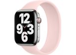 Cinturino Apple Solo In Silicone Per Apple Watch | 44/45/46/49 Mm - Taglia 6 - Rosa Gesso