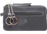 Esquire Pelle Caso Chiave Dallas Key Case With Cc Black Nero