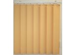 Lamellenvorhang Sunlines "Montana", Rot (Melone), B:125Cm H:230Cm, Jalousien, Wunschmaß
