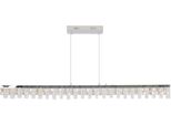 NÄVe Led Pendelleuchte "Diamonds", Grau (Chromfarben), 1, H: 80Cm, 1 Stk., Leuchten, Led HäNgelampe, Led HäNgeleuchte, Led Pendelleuchte