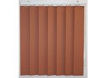 Lamellenvorhang Sunlines "Montana", Orange (Terra), B:270Cm H:250Cm, Jalousien, Wunschmaß