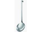 SchaumlöFfel RÖSle, Silber (Edelstahlfarben), B:12Cm Ø:12Cm, Edelstahl 18/10, KochlöFfel, AbseihlöFfel Mit Hakengriff, Edelstahl 18/10, SpüLmaschinengeeignet