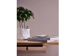 Vliestapete A.S. CrÉAtion "Casual Living Struktur-Tapete Unitapete Leicht Glitzernd Landhaus", Rosa (Rosa,Silber), B:0,53M H:0,02M L:10,05M, Vlies, Tapeten, Vliestapete Uni FüR Schlafzimmer KüChe Wohnzimmer Struktur Design Flur