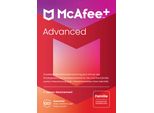 MCAFEE Virensoftware McAfee+ Advanced - Familie, transparent, PC, Software