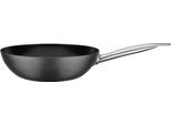 Wok Gsw "Avanti", Grau (Schwarz, Edelstahlfarben), Ø:28Cm, Pfannen, Wok, Induktion, Ø 28 Cm