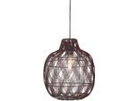 Good & Mojo HäNgeleuchte "Mendoza", Rot (Burgund), 1, Ø 40Cm H: 253Cm, Leuchten, HäNgeleuchte