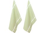 Geschirrtuch PAD Rene, grün, H:1cm L:70cm T:50cm, 100% Baumwolle, Geschirrtücher