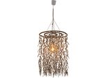 NÄVe Pendelleuchte "Kokos", Beige, 1, Ø 40Cm H: 55Cm, 1 Stk., Leuchten, Material: Kokos, Rattan; 1X E27 Max. 40W Led, D: 40Cm, Pendelleuchte