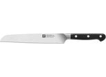 Brotmesser Zwilling "Pro", Schwarz, KlingenläNge 20Cm, Spezialklingenstahl, Stahl, Kochmesser, Brotmesser, KlingenläNge 20 Cm